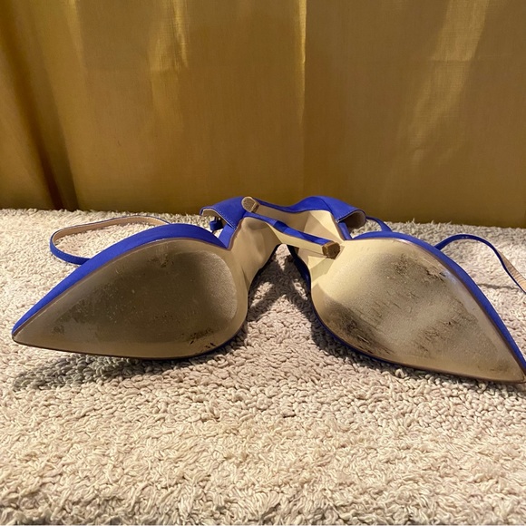 JUSTFAB Lockette cobalt blue heels size 9 - Picture 4 of 9